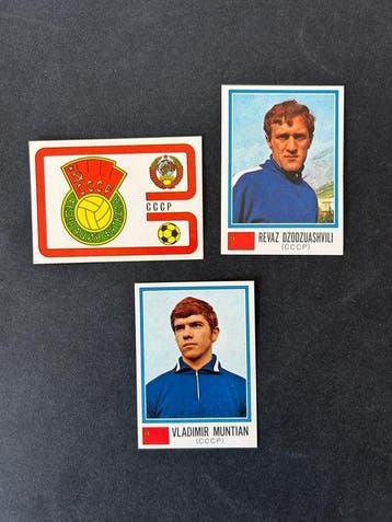 1974 Panini World Cup Munchen 74 CCCP - 3 Sticker - Near, Nieuw