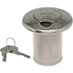 Dekvuldop Diesel met Slot 50mm Rvs, Ophalen of Verzenden, Nieuw