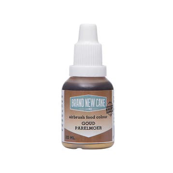BrandNewCake Airbrush Kleurstof Goud Parelmoer 20ml, Verzenden, Nieuw