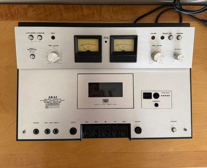 Akai - GXC-310D Audiocassette deck, Audio, Tv en Foto, Radio's