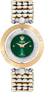 Versace VEHFA0525 Eon Restyling dames horloge 33 mm, Overige merken, Staal, Verzenden, Polshorloge