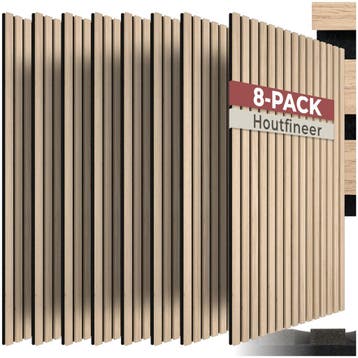Akoestische panelen Sonic Wall IV in houtlook - licht eiken, Verzenden, Nieuw