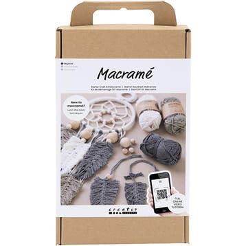 Starter Hobbyset Macramé, 1 doos, Nieuw