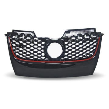 Grill VW Golf V GTI Glans Zwart, Ophalen of Verzenden, Nieuw