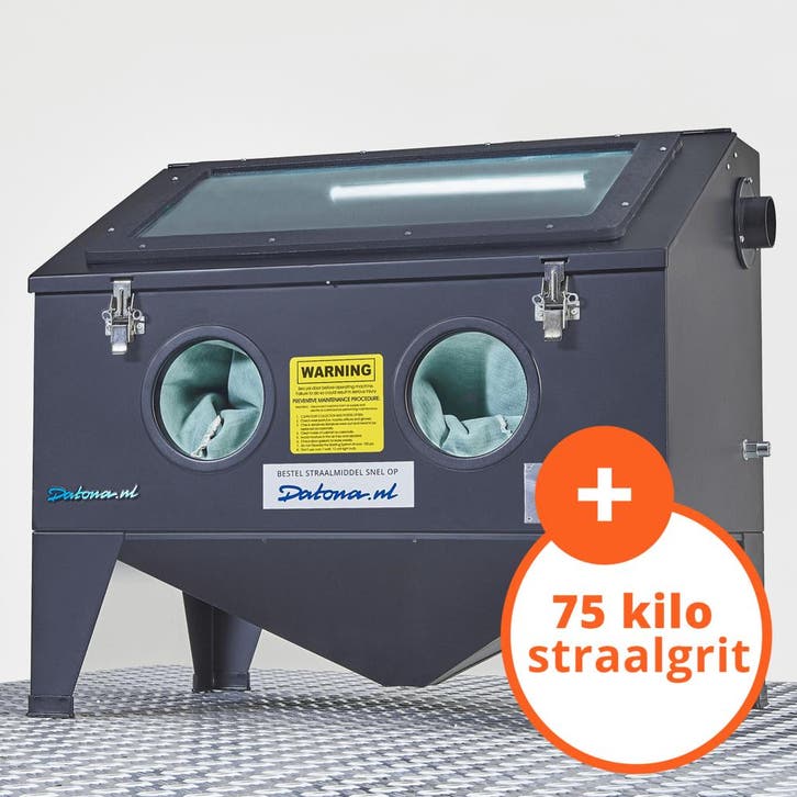 Datona Straalcabine - 175 liter + Straalmiddel - Datona -, Doe-het-zelf en Verbouw, Overige Doe-het-zelf en Verbouw, Nieuw, Ophalen of Verzenden