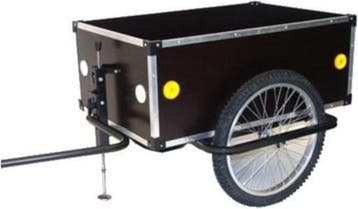 Roland Jumbo D - Fietskar - 20 - Asbevestiging - Zwart, Verzenden, Nieuw