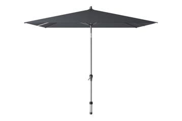 Platinum Riva parasol 2,5x2,5 m. antraciet, Tuin en Terras, Parasols, Verzenden, Nieuw, Stokparasol, Kantelbaar
