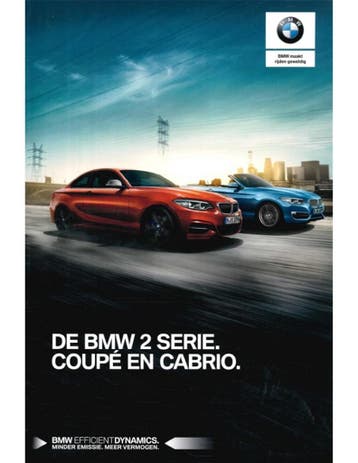 2018 BMW 2 SERIE BROCHURE NEDERLANDS, Nieuw, BMW, Author