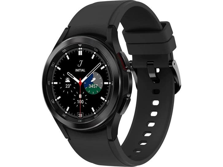 Samsung Galaxy Watch4 Classic - Smartwatch - Bloeddruk ECG, Sieraden, Tassen en Uiterlijk, Smartwatches, Zo goed als nieuw, Verzenden
