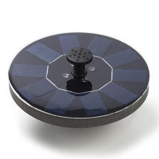 Solar fontein | Ø 16 cm (LED, Multikleur, Drijvend), Tuin en Terras, Tuinsproeiers, Nieuw, Verzenden