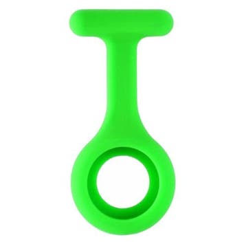 Fako - Verpleegstershorloge - Siliconen Hoesje - Lichtgroen, Verzenden, Nieuw