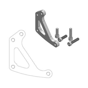 Motomaster Racing 320mm Remklauwadapter Husqvarna 2006-2010, Motoren, Ophalen of Verzenden, Nieuw