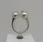 Ring SouthSea Pearls - witgoud 18K - 0.10ct. tw. Diamant, Nieuw