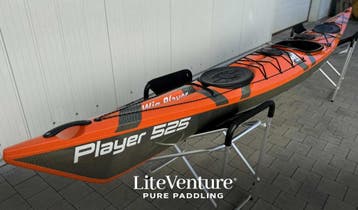 WIG Player 525 Kajak / Zeekajak - Carbon/Kevlar - 21 kg, Verzenden, Nieuw, 1-persoons