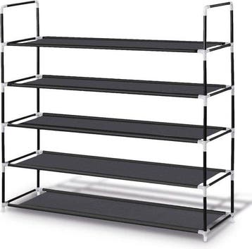 LifeGoods Schoenenrek 5 Laags - Kunststof - Zwart ( verpa..., Verzenden, Nieuw