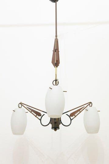 Kroonluchter - Opaline glas