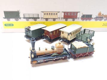 Trix H0 - 21224 - Treinset (1) - Württemberger Zug um 1859, Nieuw