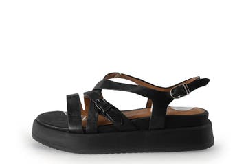 Tamaris Sandalen in maat 38 Zwart, Tamaris, Verzenden, Zwart, Sandalen of Muiltjes