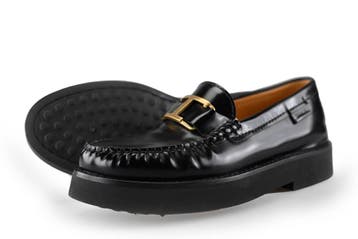 Tods Loafers in maat 40 Zwart, Verzenden, Zwart, Overige typen, Zo goed als nieuw