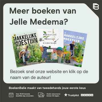 De makkelijke moestuin - Jelle Medema 9789081431866, Verzenden, Gelezen, Jelle Medema
