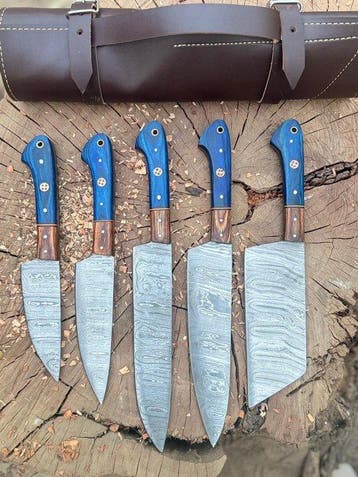Keukenmes - Kitchen knife set - Staal - Noord Amerika -