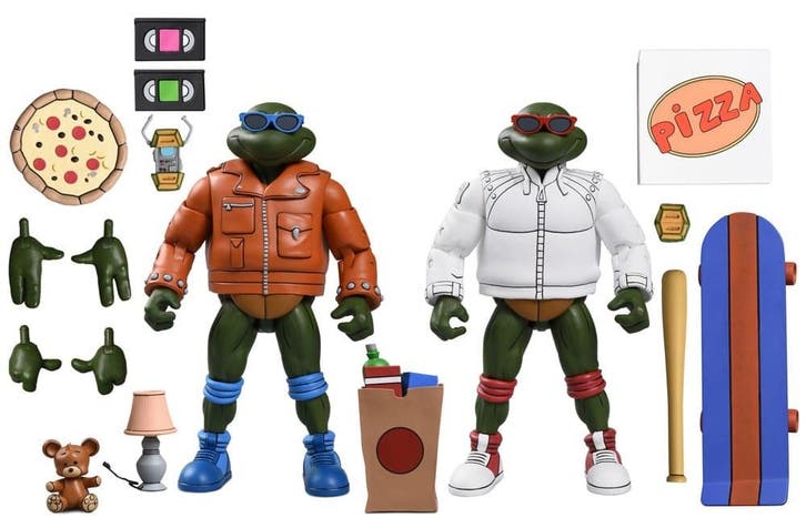 Teenage Mutant Ninja Turtles (Cartoon) Action Figure Punk..., Verzamelen, Film en Tv, Nieuw, Ophalen of Verzenden