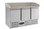 Combisteel Pizzawerkbank 400L Met 3 Deuren (1/1 GN) | 1400x7, Ophalen of Verzenden, Nieuw