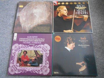 J.S. Bach - Diverse artiesten - 4 Boxsets: Bach : Kipnis,, Nieuw in verpakking