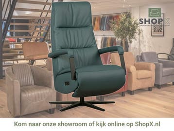 Leren relaxfauteuil met hartbalans Core - Toledo Whale, Bohemian, Industrieel, Modern, Scandinavisch, Nieuw, Ophalen of Verzenden