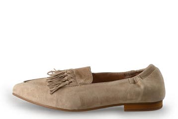 Stefano Lauran Loafers in maat 38 Beige, Kleding | Dames, Schoenen, Verzenden, Beige, Overige typen, Zo goed als nieuw