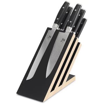 Yaxell Ran Messenset – 7-delig – Beukenhouten Magnetisch, Ophalen of Verzenden, Nieuw, Hout
