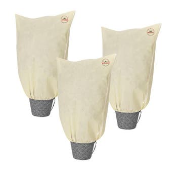 Plantenhoes 3 stuks Beige 2x2,4m (Plantenbakken, Tuinieren), Verzenden, Nieuw