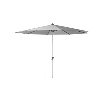 Platinum 300Ø Riva antraciet frame light grey doek - Parasol, Nieuw