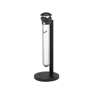 Rubbermaid Staande asbak Infinity - zwart/RVS, Verzenden, Nieuw