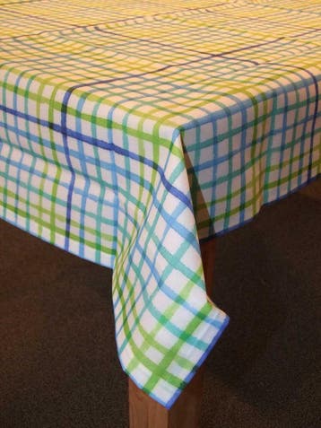 Tafellaken Pichler Casata AQ aqua - 130 x 170 cm - NIEUW, Ophalen of Verzenden, Nieuw, Rechthoek, Buiten