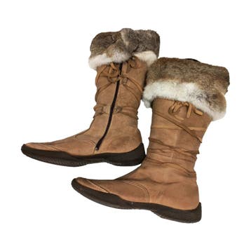 Design Italian Style - Hoge dames laarzen - Beige - Mt. 42, Ophalen of Verzenden, Nieuw