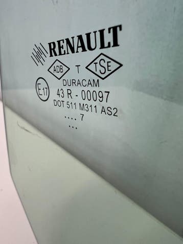 Renault Clio deurruit 4-deurs links achter bj.2017 43R00097, Gebruikt, Renault