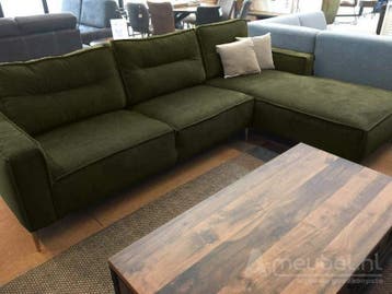 Loungebank Capelle - loungebanken - Groen, Nieuw, 150 cm of meer, Overige materialen, 200 tot 250 cm