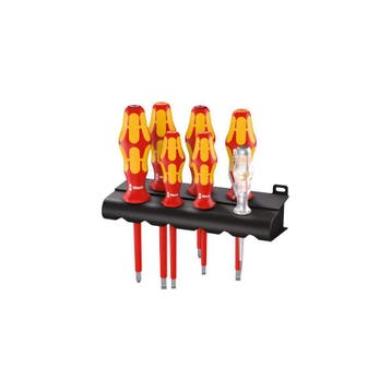 Schroevendraaierset VDE S/PZ Kraftform 7-delig Wera, Verzenden, Nieuw