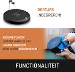 Discman - CD Speler - MP3 Speler - Anti Shock - Zwart - Lenc, Verzenden, Zo goed als nieuw