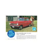 1964 OPEL KADETT A PROGRAMMA BROCHURE NEDERLANDS, Nieuw, Opel, Author