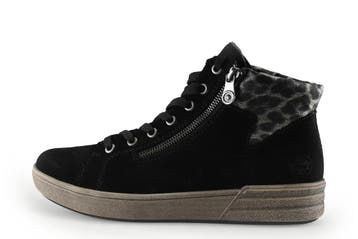 Rieker Veterboots in maat 39 Zwart, Verzenden, Zwart, Overige typen, Zo goed als nieuw