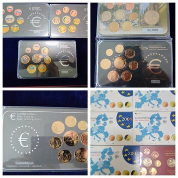 Europa. Series 1 Cent - 2 Euro / Proof Set 2005/2009 (11