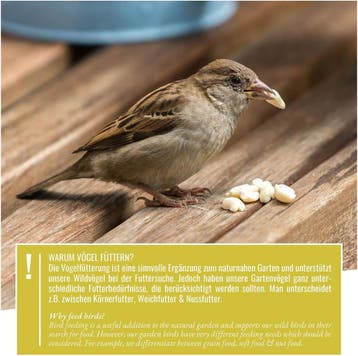 wildtier herz I XL Vogelhuis voor aan de muur, weerbestendig, Huis en Inrichting, Verzenden, Zo goed als nieuw