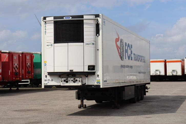 Veiling: Reefer Oplegger Krone SD 2018, Auto's, Vrachtwagens, BTW verrekenbaar, Overige brandstoffen, Overige kleuren, Aanhangers en Opleggers