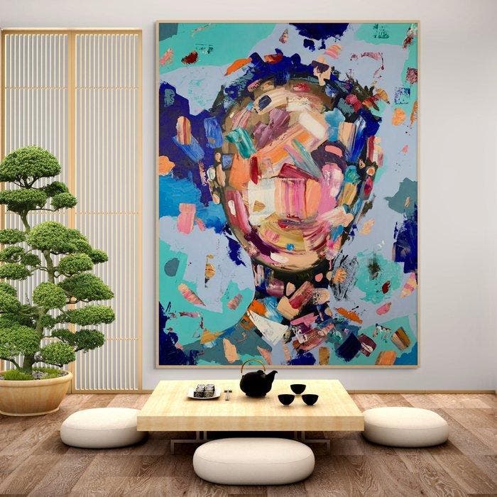 Christopher Shaw - Skin Deep - XXL, Antiek en Kunst, Kunst | Schilderijen | Modern