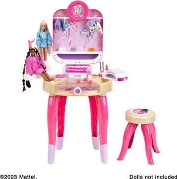 Klein Toys Barbie beautystudio happy vibes - incl., Ophalen of Verzenden, Zo goed als nieuw