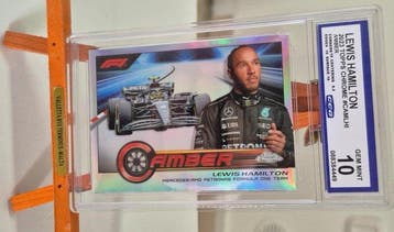 LEWIS HAMILTON #CAM-LHI – 2023 TOPPS CHROME F1 – CAMBER, Verzamelen, Nieuw