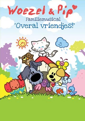 Woezel en Pip familiemusical "Overal Vriendjes!" - DVD, Verzenden, Nieuw in verpakking