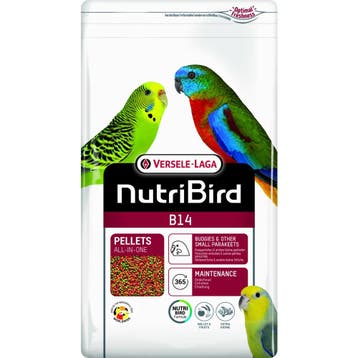 Nutribird B14 kleine parkieten 3 kg (Vogelvoer), Verzenden, Nieuw, Overige typen